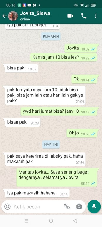 Guru Les Privat Persiapan Masuk SMA UNGGULAN JAKARTA