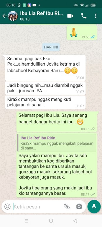 Guru Les Privat Bidik SMA Favorit Jakarta, Bogor, Depok, Tangerang, Bekasi