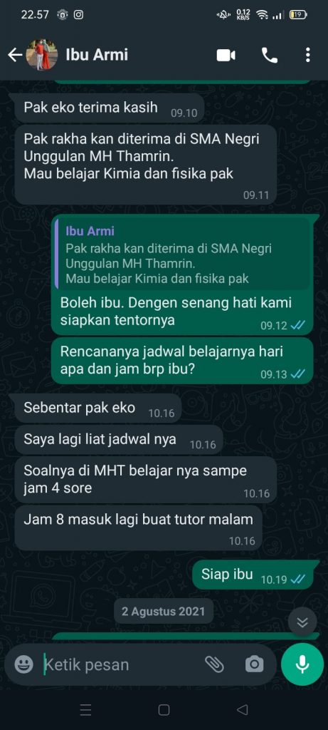 GURU LES PRIVAT BIDIK SMA TERBAIK di Jakarta, Bogor, Depok, Tangerang, Bekasi