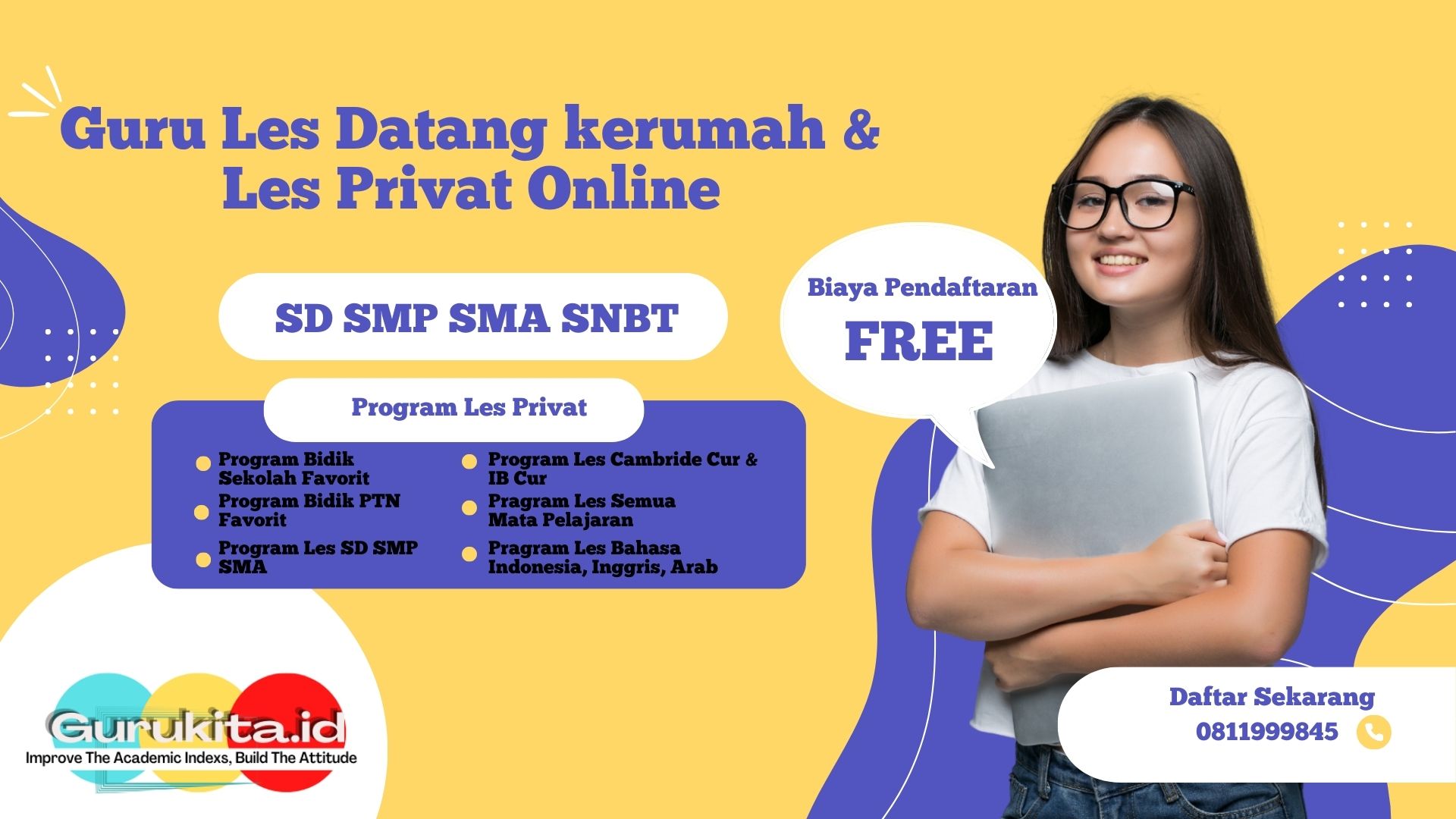 Guru Les Privat SD SMP SMA SNBT