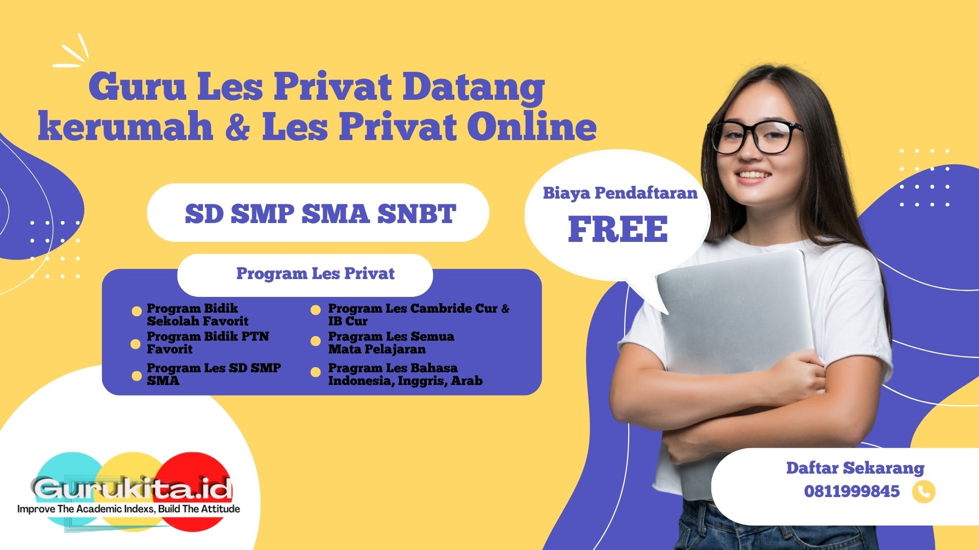 Guru Les Privat SD SMP SMA SNBT