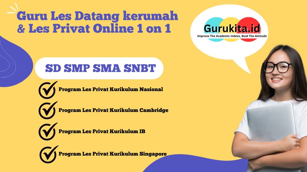 Guru Les Privat SD SMP SMA SNBT