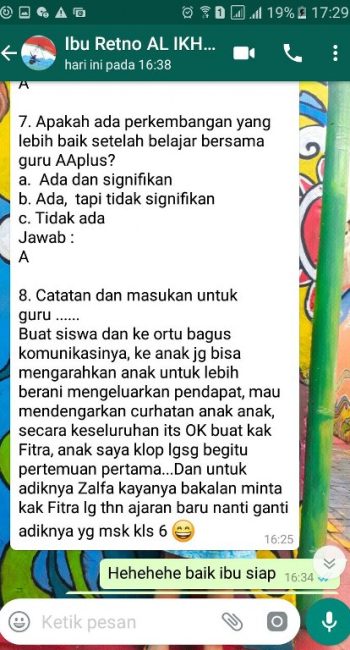 Guru Les Privat SD di Jakarta Utara