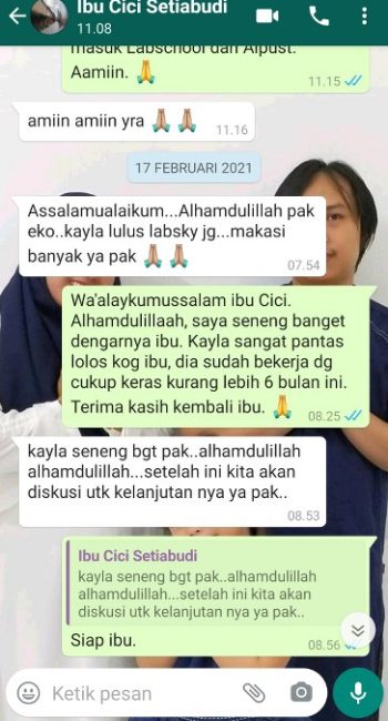 Guru Les Privat Khusus Lolos Test SMP SMA Labschool